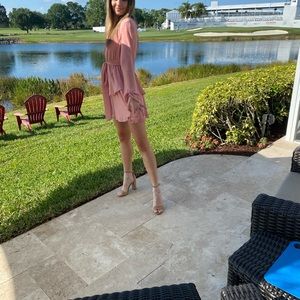 Majorelle chiffon dress from Revolve